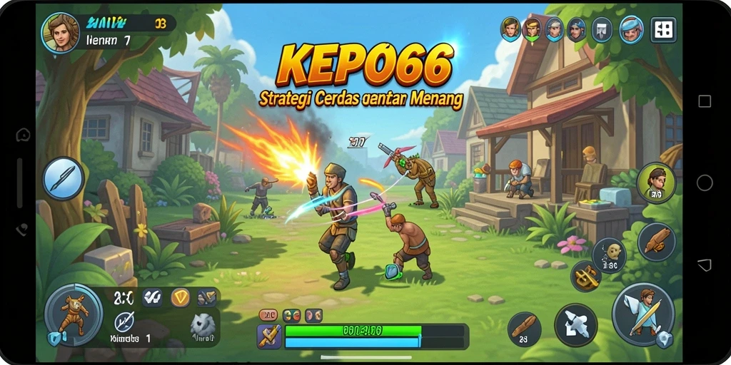 Gameplay strategis KEPO66 yang menantang dan mendebarkan.