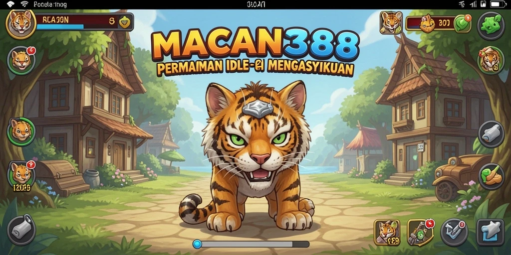 Tampilan gameplay <strong>MACAN388</strong> yang menawan dengan elemen Idle yang menarik.