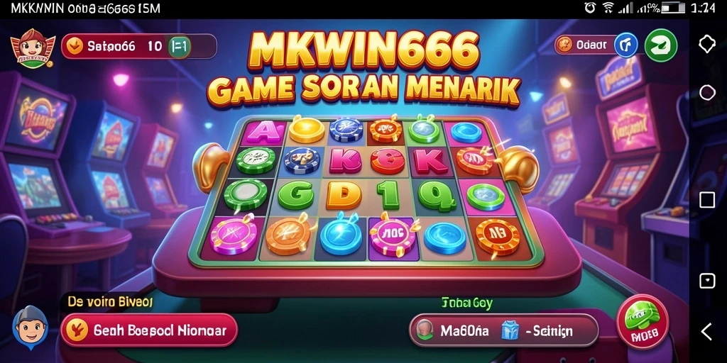 Screenshot utama MKWIN666 menampilkan gameplay Bingo yang menarik.