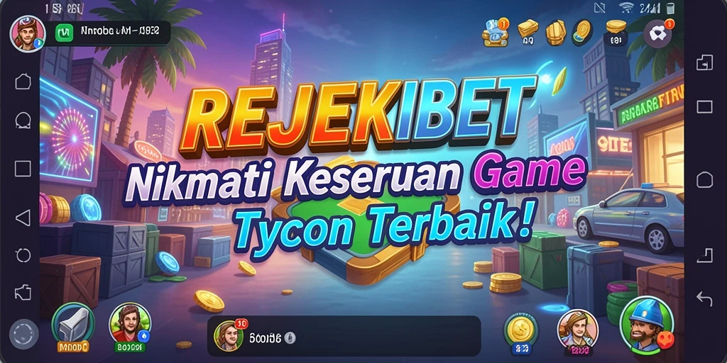 Tangkapan layar gameplay menarik dari REJEKIBET yang menggambarkan strategi bisnis.
