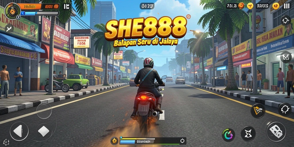 Gameplay balapan yang mendebarkan dengan grafis menakjubkan.