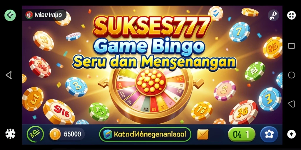 Screenshot gameplay SUKSES777 yang menunjukkan keseruan bermain Bingo.