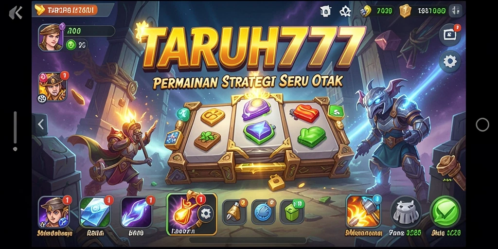 Tampilan gameplay TARUH777 yang menarik dan menantang.