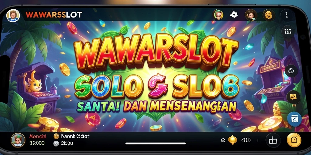 Screenshot permainan WAWARSLOT menampilkan gameplay santai dan menghibur.