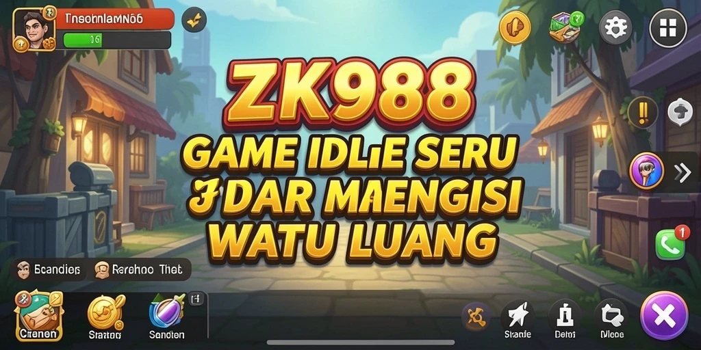 Tampilan gameplay ZK988 yang menarik dan penuh warna.